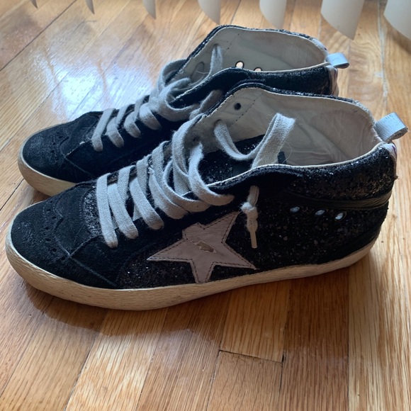 Golden Goose Shoes - Glitter Golden Goose Sneakers